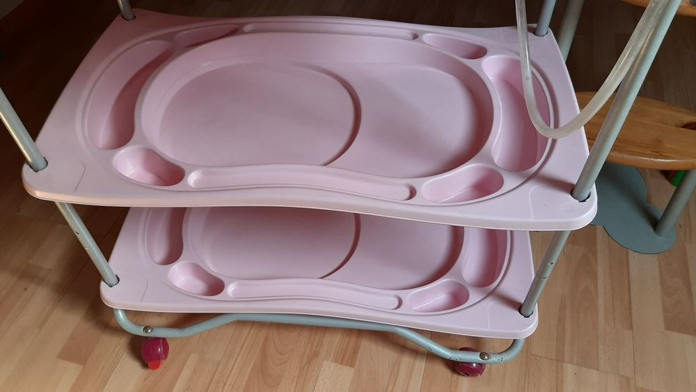 banheira com trocador(de fraldas) integrado