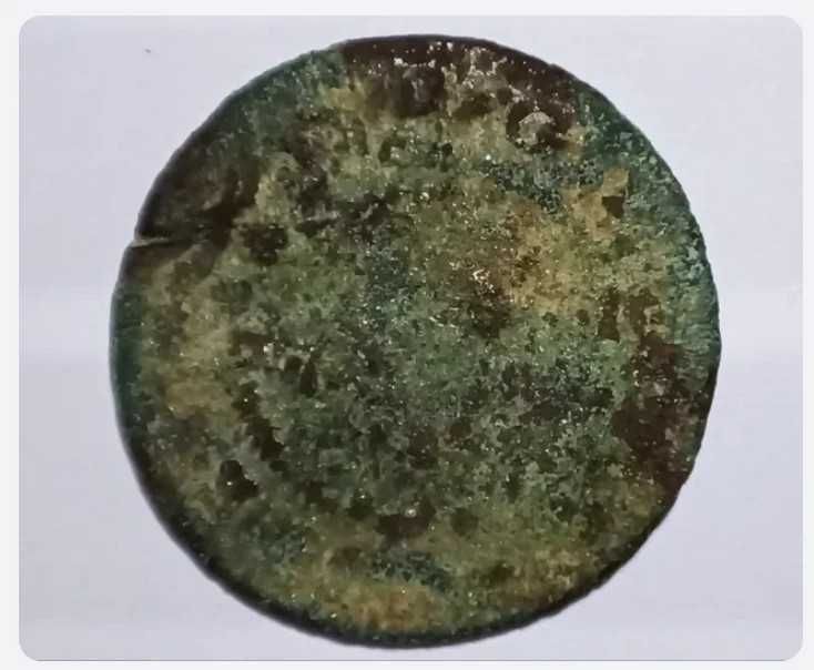 Moeda III Reis Cobre 1699 (BC) - D. Pedro II
