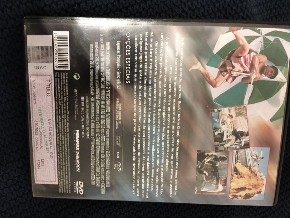 Filme O Espião Acidental com Jackie Chan