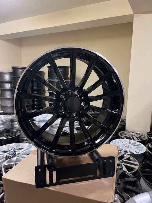 Jantes 18” 5x112 Novas Estilo Mercedes Turbine BLP classe A, B, C, E,