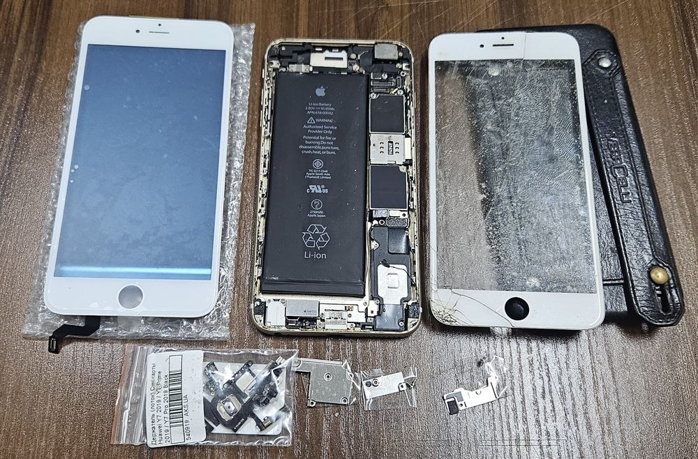 Apple iPhone 6s A1688 + дисплей, запчастини, чохол, під ремонт відновлення