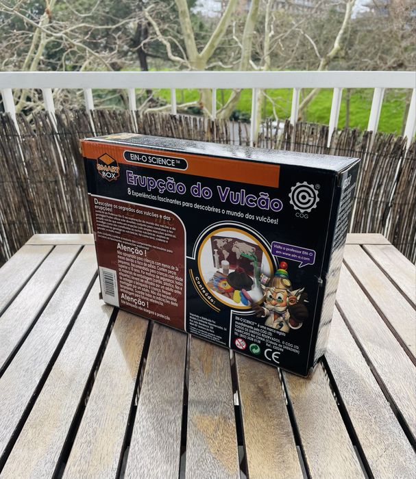 Jogo Didático Erupção do Vulcão