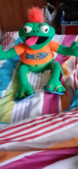 Interaktywna żaba Bull frog.