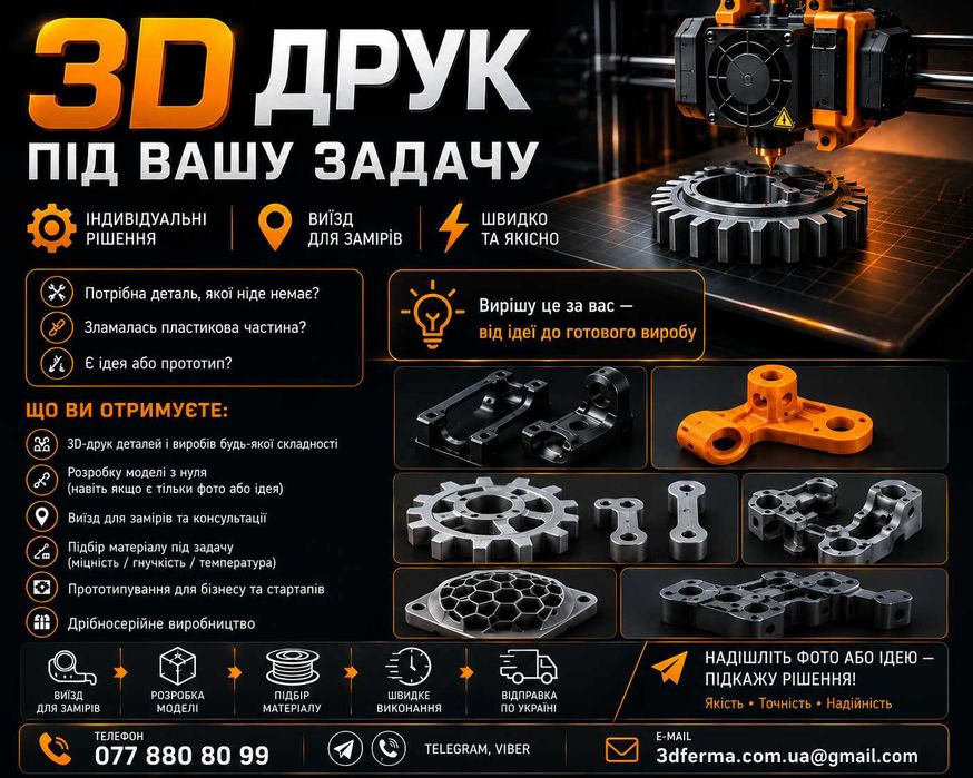 3D друк на принтері