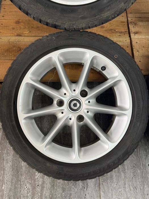 Jantes smart fortwo 451  com pneus