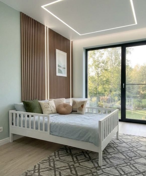 Ліжечко дитяче з матрацом кроватка детская с матрасом монтессорі