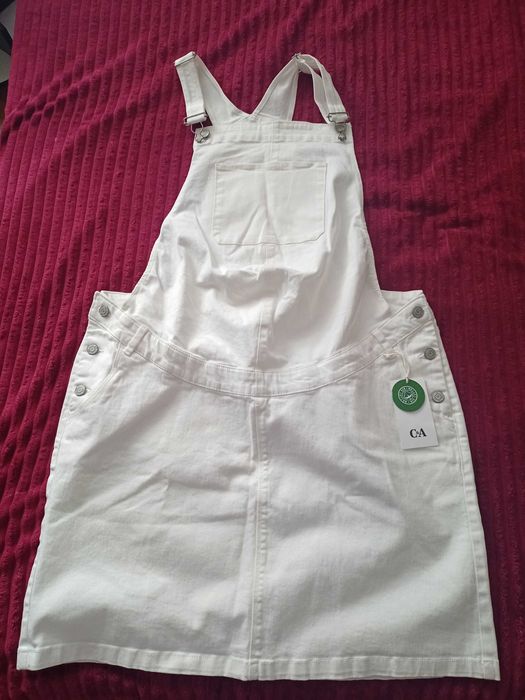 Джинсовий сарафан для вагітних