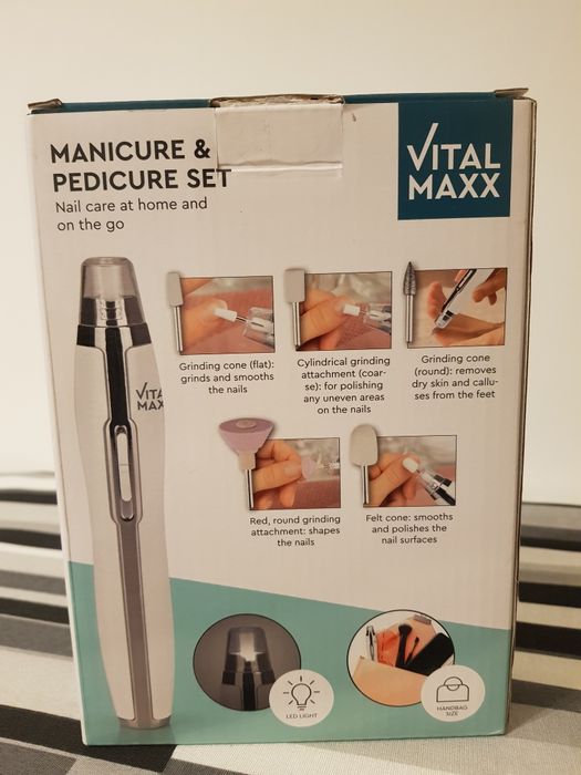 VitalMaxx Zestaw do manicure i pedicure