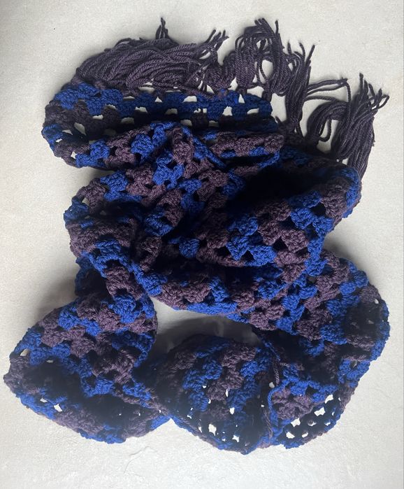 Szalik wykonany ręcznie.