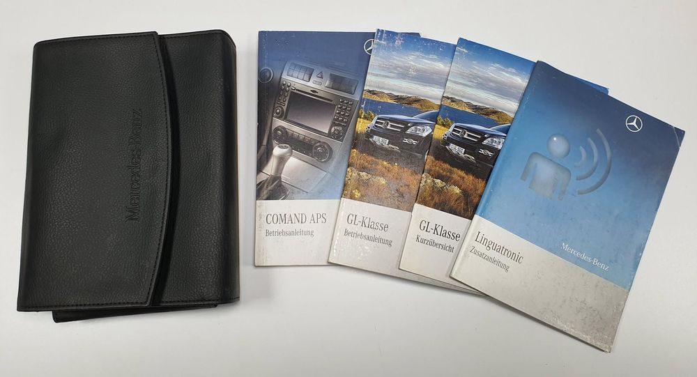INSTRUKCJA OBSŁUGI + ETUI MERCEDES GL X164