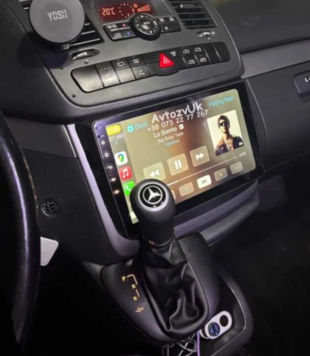 Магнитола Mercedes Sprinter Vito w903 w906 w907 w639 w169 W913 Crafter