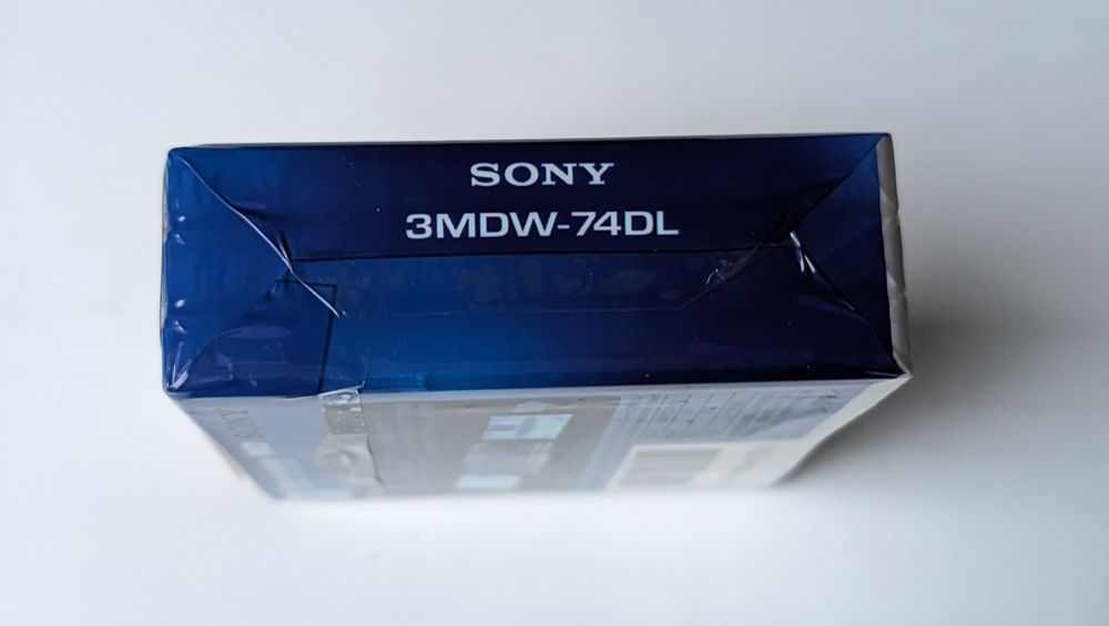 MiniDisc MD SONY Walkman Pear Blue 74 Japan 3szt-3pack