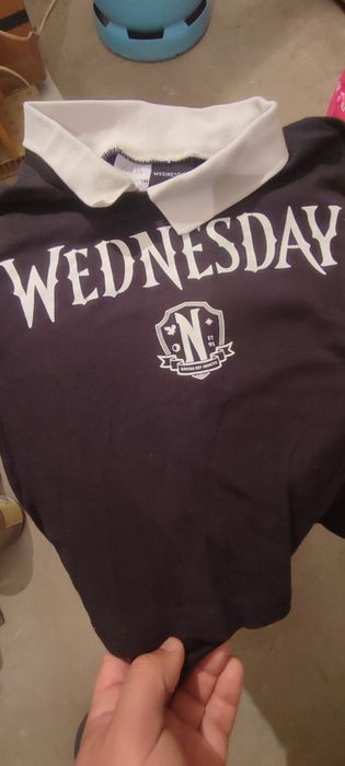 Camisola Zara Wednesday pouco uso 8/9 anos
