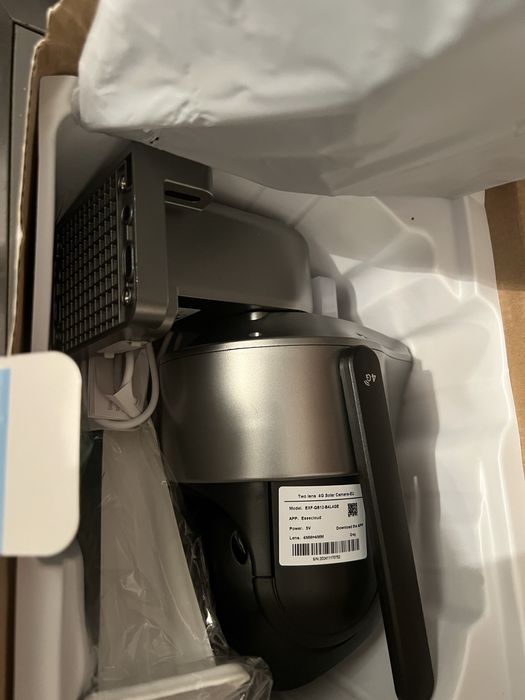 Camera duas lentes Solar 3G