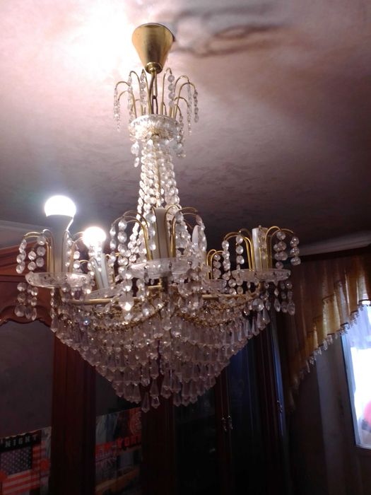 Люстра хрустальная
