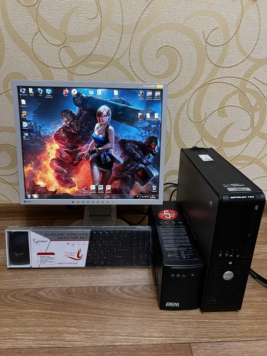 Dell Optiplex 760 + ЖК-монитор EIZO FlexScan S1921