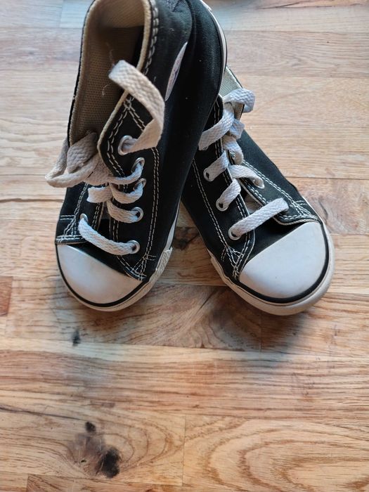Converse rozm 26 trampki dziecięce czarne