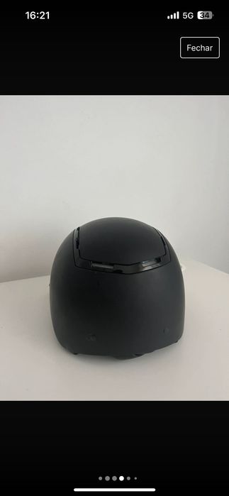 Toque equitheme preto