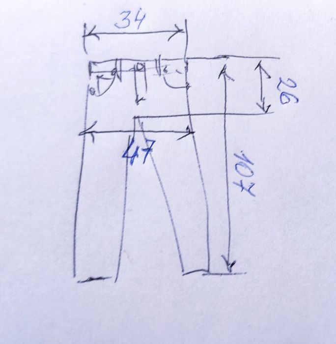 Levi's джинси made in usa