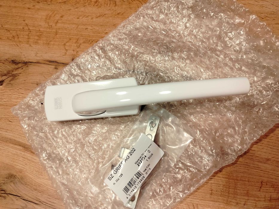 WINKHAUS klamka do drzwi PSK uchylno przesuwnych HKS P prawa biała