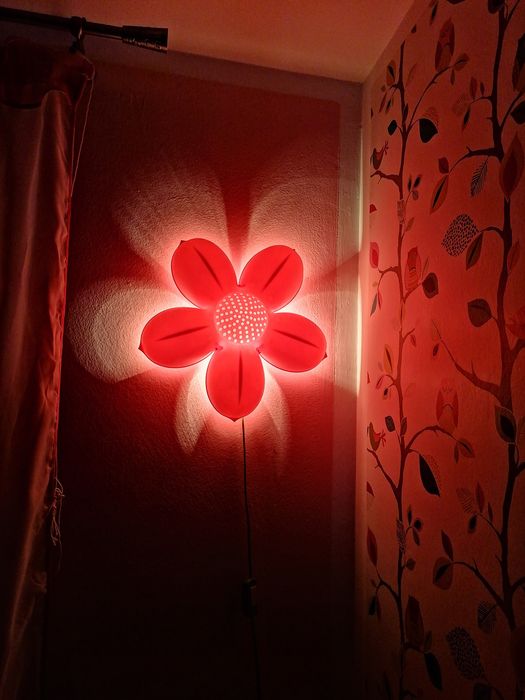 Lampka kwiatek dla Dziewczynki