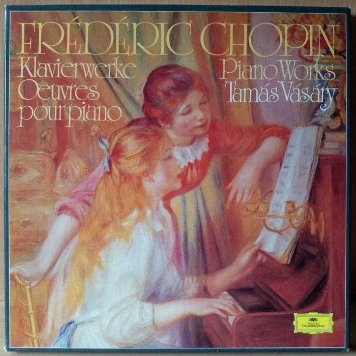 Fryderyk Chopin-Dzieła fortepianowe-Tamas Vasary Box 6Lp. winyl 1977