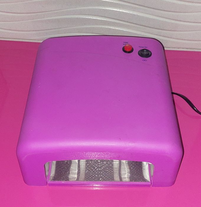 Lampa do paznokci + 8 nowych żarówek