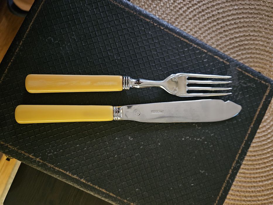 Stary komplet sztućców Anglia