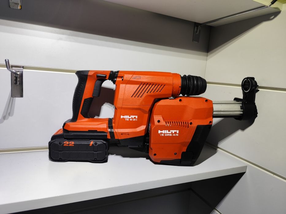 Hilti TE6-22+TE DRS 4/6 акумуляторний перфоратор ХІЛТІ+ пилосос оригі