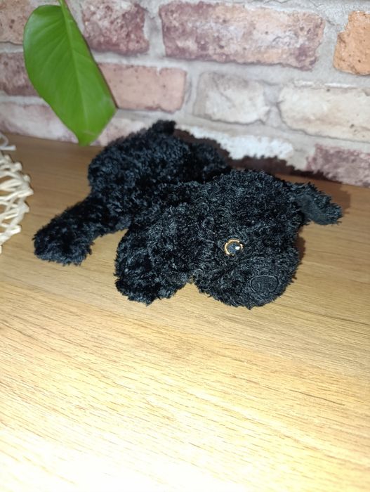 Pacynka maskotka czarny piesek spaniel z Ikea Unikat