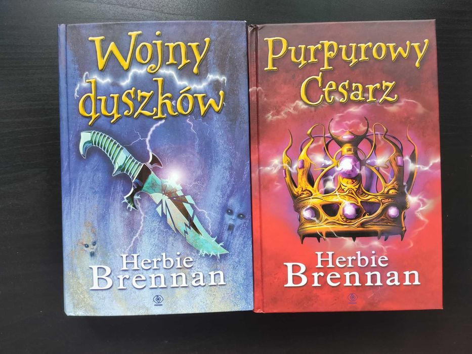 Herbie Brennan "Wojny Duszków", "Purpurowy Cesarz"