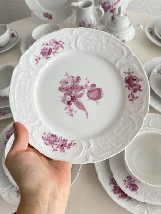 Serwis do herbaty Rosenthal Sanssouci Biały