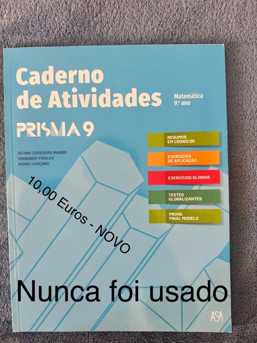 Cadernos de  Atividades 9 ano - NOVOS
