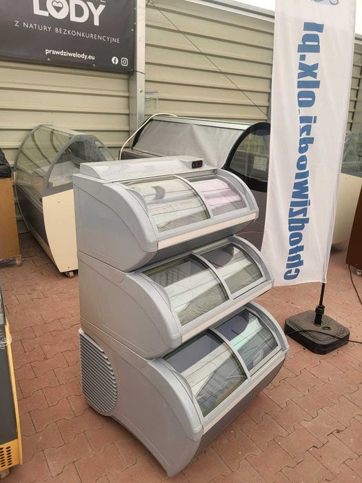 Zamrażarka VISIMAX IV Slim chłodnicza lodówka sklepowa mroźnia do lodów DOSTAWA