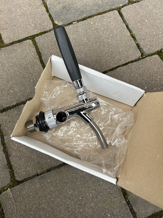 Kran do piwa BWS srebrny