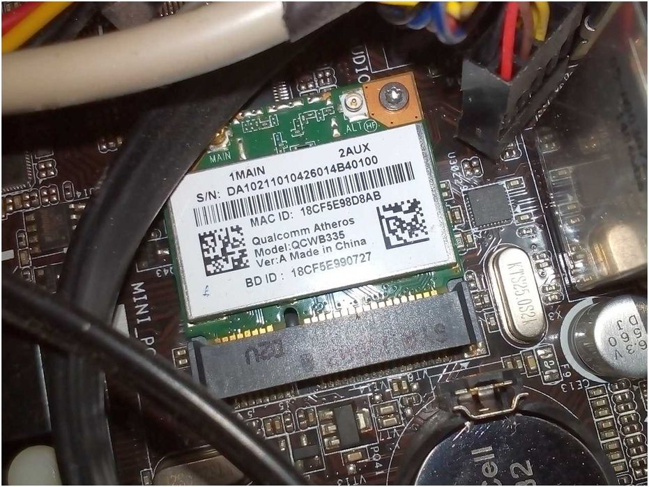 Системный бесшумный блок Mini ITX в отличном состоянии, питание 12 в