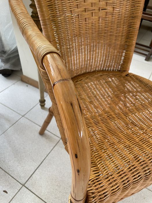 Cadeira em palhinha verga