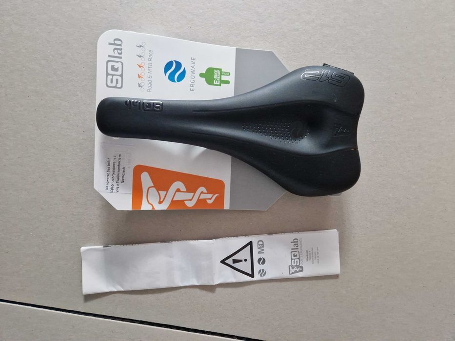Siodełko SQLAB 612 ERGOWAVE Active 2.1 Nowe 12 cm