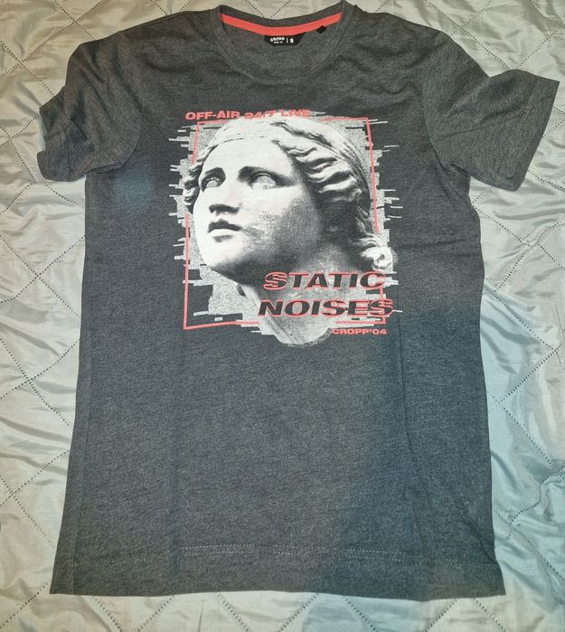 3 t-shirty CROPP rozmiar S