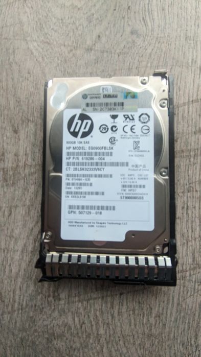 Dysk serwerowy HP EG900FBLSK 900GB SAS z kieszenią , w kasecie