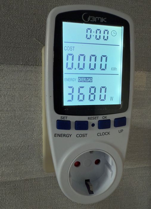 Цифровий лічильник вольтметр ваттметр