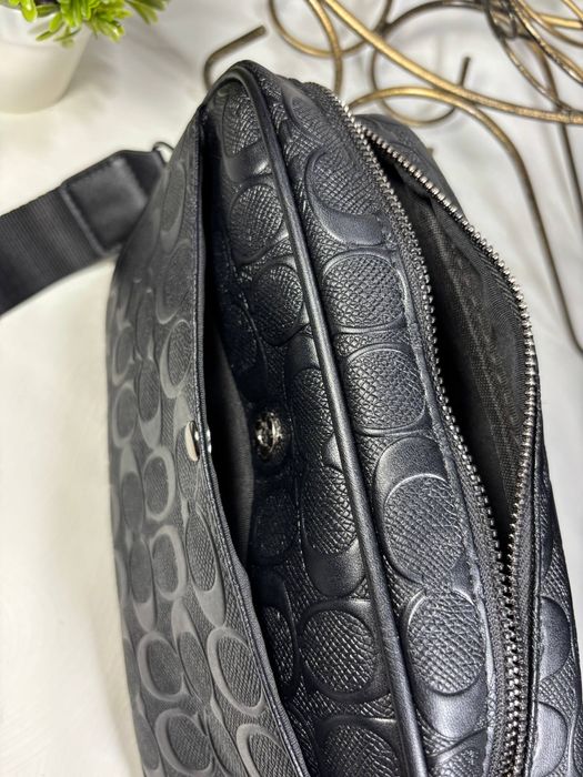 Чоловіча сумка Соасh / Месенджер Coach /мужская сумка через плече /коа