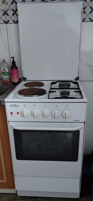 Kuchenka gazowo elektryczna Amica comfort