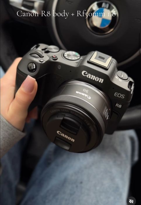 Canon r8 + rf50mm 1.8