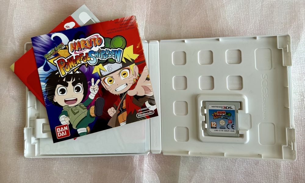 Игра Naruto Powerful Shippuden для Nintendo 3DS — полный комплект