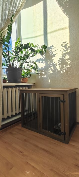 Будка -вольер комнатная  для собак для квартиры