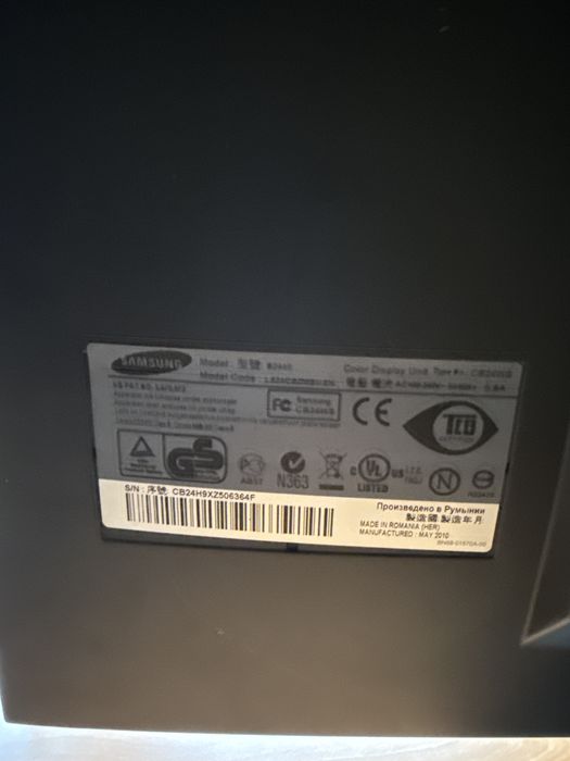 Monitor Samsung SyncMaster B2440 24