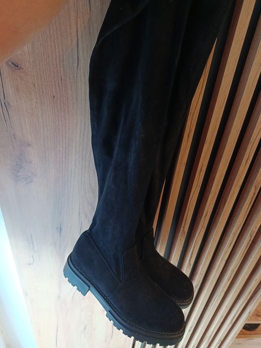 Buty jesienne za kolano