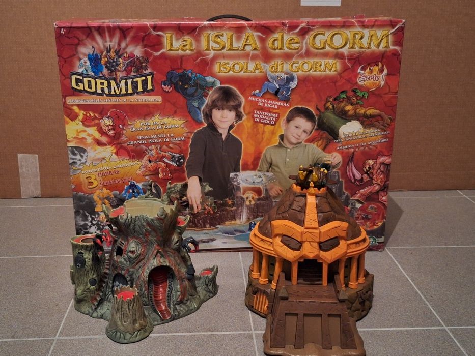 Ilha Gormiti + Estruturas Adicionais