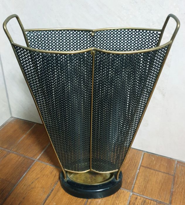 Raro fantástico suporte de guarda chuvas dos anos 50